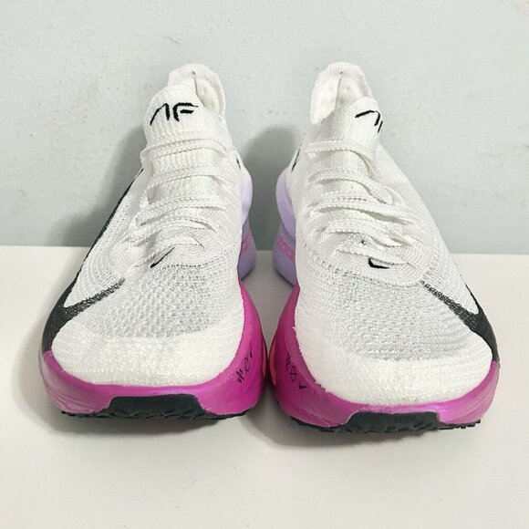 Nike Air Zoom AlphaFly NEXT% 3 “White Vivid Grape” Men’s Size Running Shoes - Picture 4 of 7